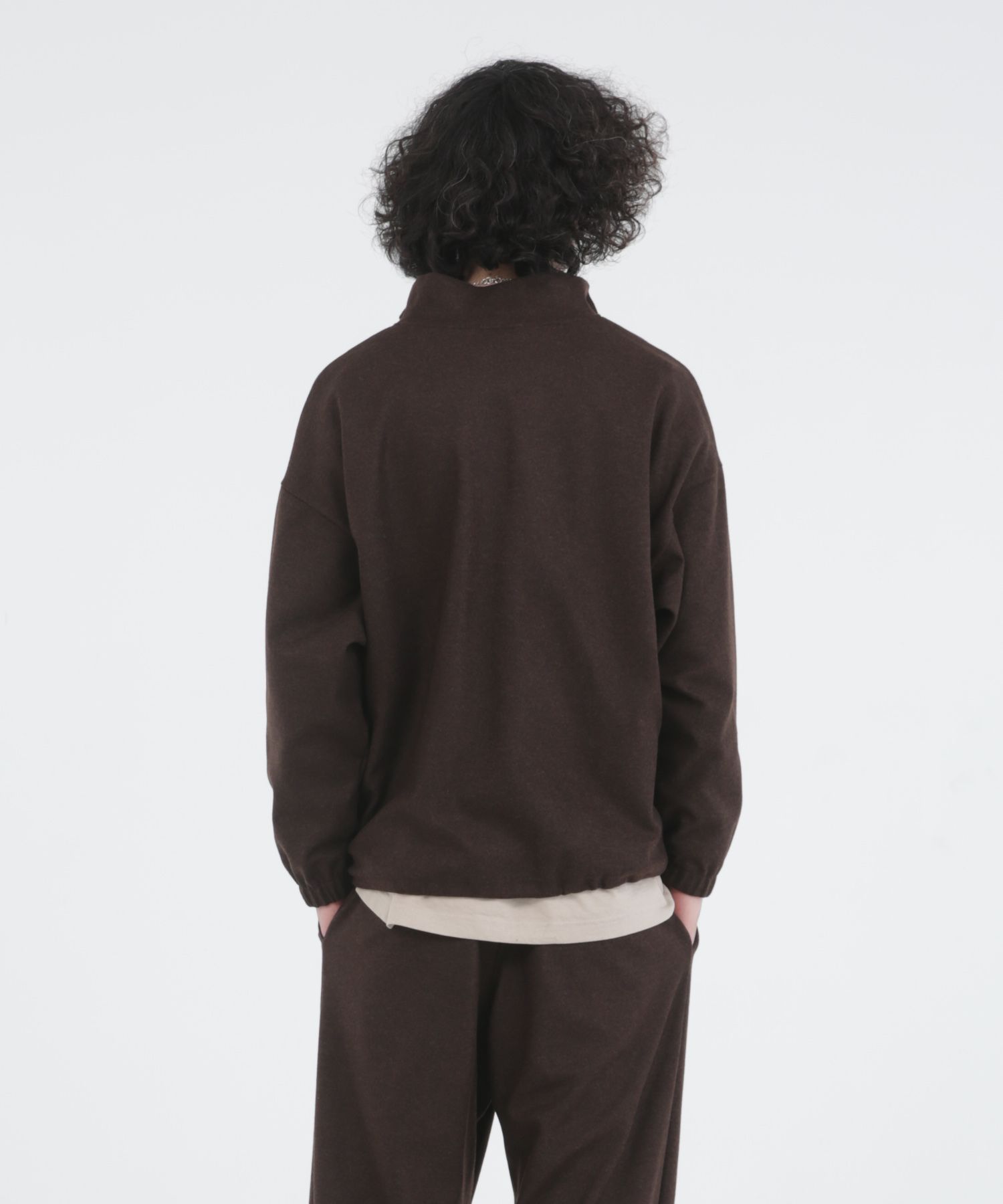 DOUBLE FACE JERSEY HALF ZIP / ハーフジップ プルオーバー / 178204