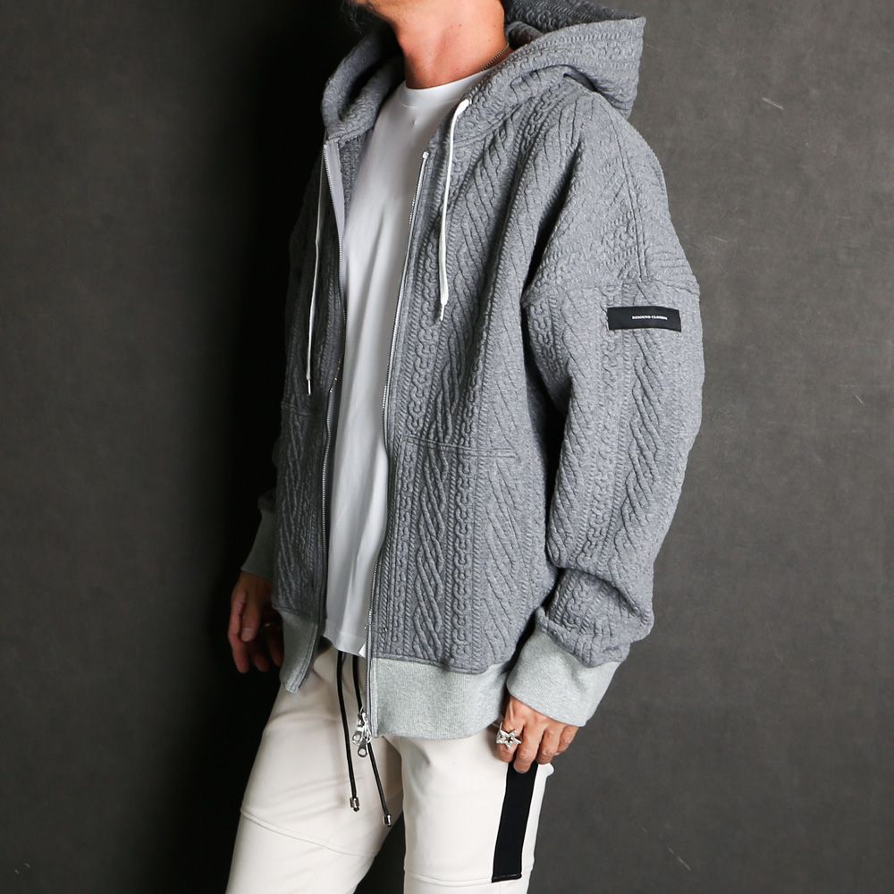 ROPE zip loose hoodie / ジップアップパーカー / RC29-C-004