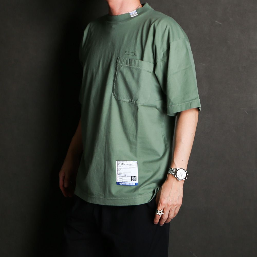 【in・stru(men-tal).】 embroidery  T-shirt / I08TS531