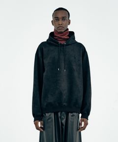 TECH KNIT SUEDE HOODIE / ダンボールスエード フーディー / 178203