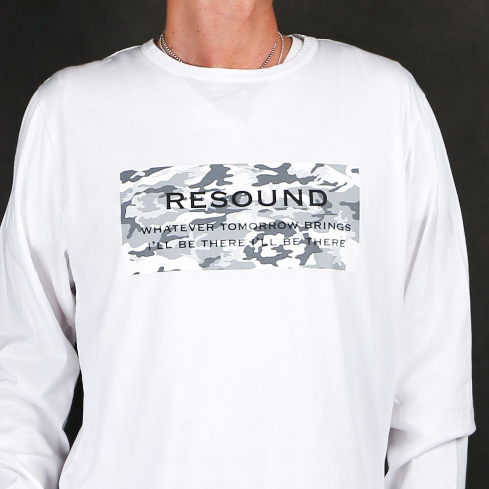 camouflage BOX ROGO LONG TEE / ボックスロゴ ロングスリーブTシャツ / RC17-T-002