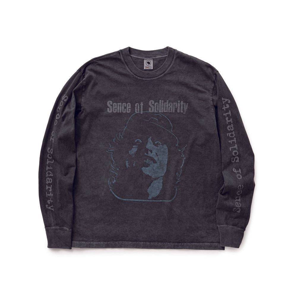 PIGMENT DYED L/S TEE - BLUE / ロングスリーブ Tシャツ / 26'RTC-0301