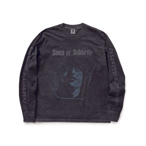 PIGMENT DYED L/S TEE - BLUE / ロングスリーブ Tシャツ / 26'RTC-0301