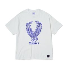 【ラスト1点-サイズXL】× M&M / T-SHIRT FLYING EAGLE M - White / Tシャツ / 1249014
