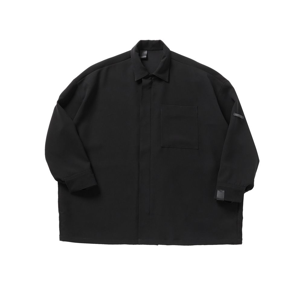 N.HOOLYWOOD - ZIPUP SHIRT / 2221-SH29-098 peg | chemical conbination