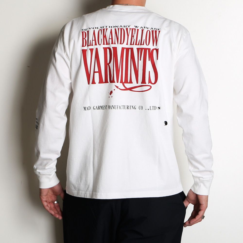 VARMINTS POCKET L/S TEE / ロングスリーブ Tシャツ / 23'RTC-0203
