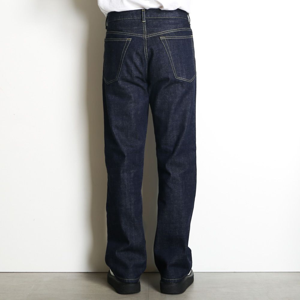 Slight Flare Jeans - Indigo O.W / オーガニックコットン 13.5oz セルビッチデニム - スライトフレアジーンズ / M26C07PT02C