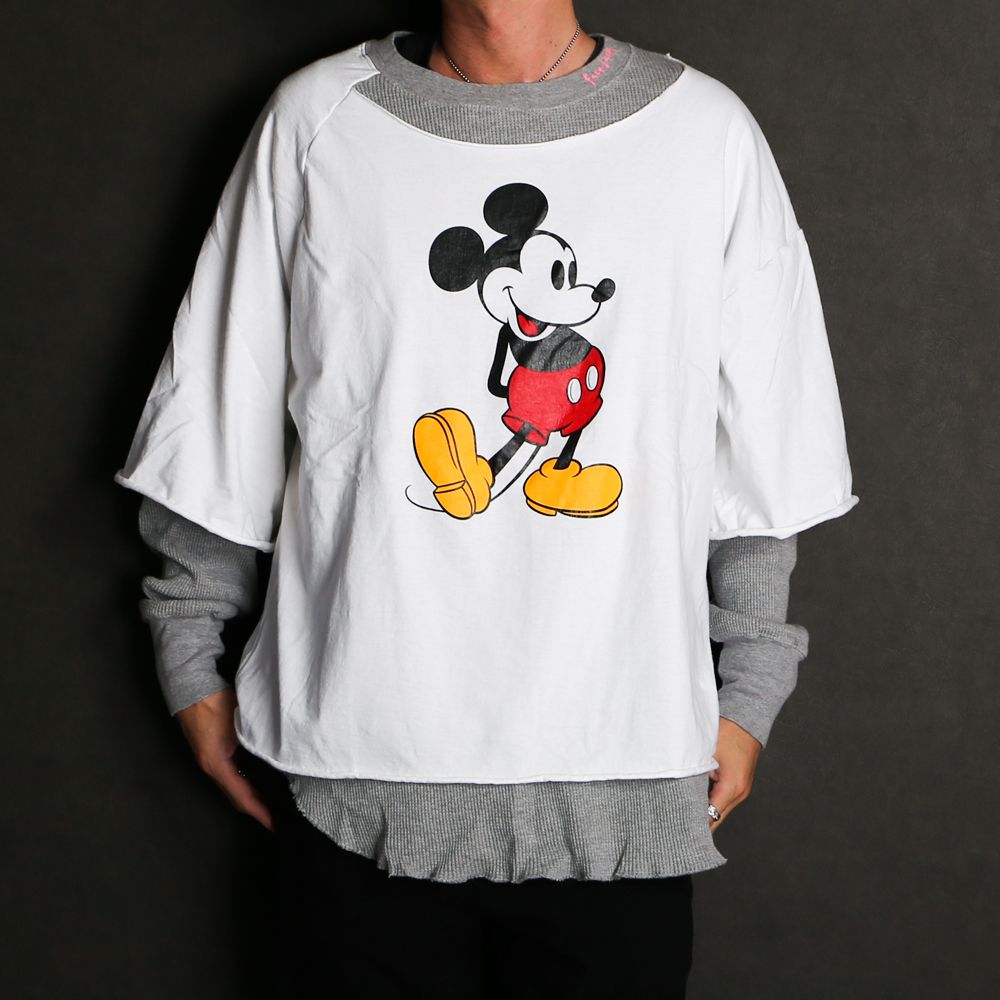 FACETASM - MICKEY LAYERD LONG SLEEVE TEE / Tシャツ / MIMI-TEE-U12