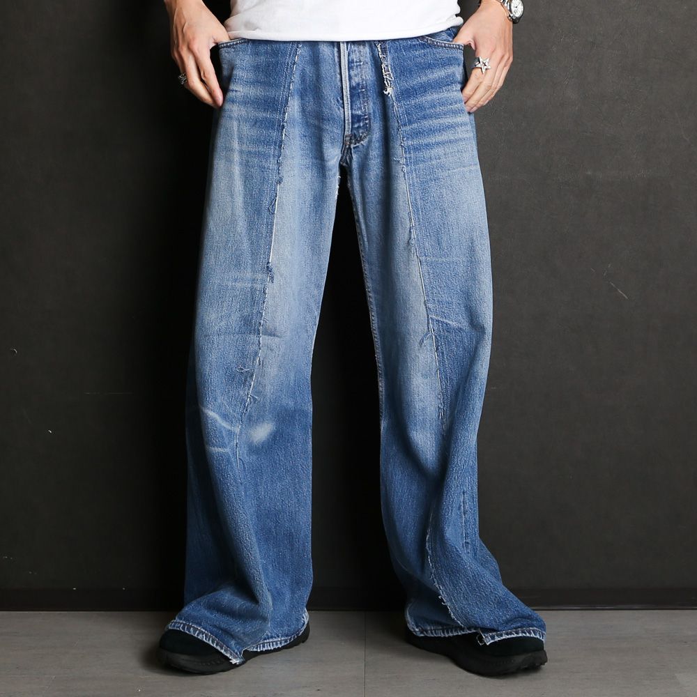 MINEDENIM - OLD PARK×MINEDENIM / Rebuild Buggy Jeans / MND