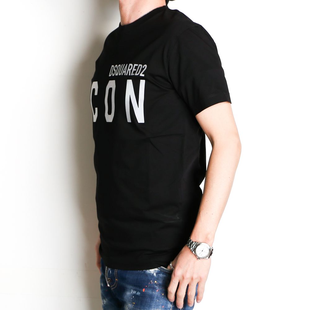 DSQUARED2 - ICON Reflex Tee / アイコン リフレクターロゴ Tシャツ