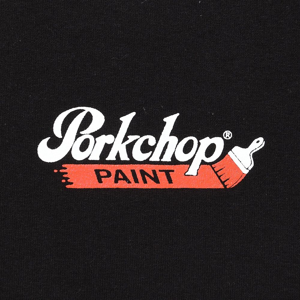 PCP LOGO TEE - BLACK / ショートスリーブTシャツ