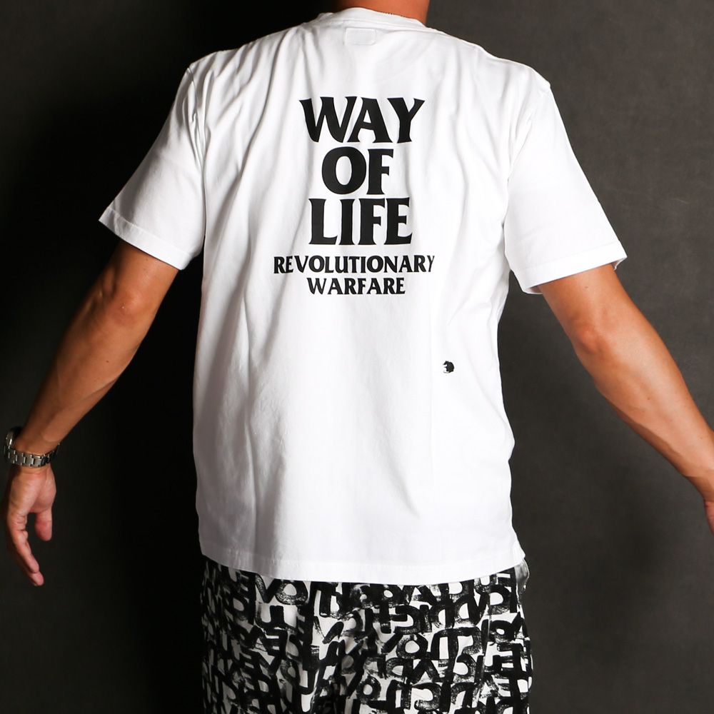 BOX LOGO WAY OF LIFE TEE - WHITE / Tシャツ / 24'SPT-0801