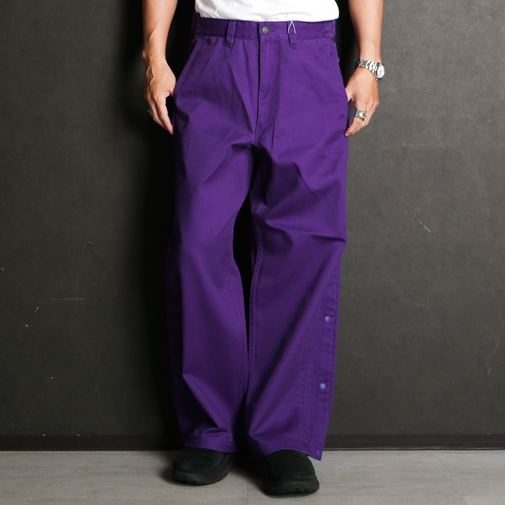 × DICKIES / BASKETBALL PNTS - PURPLE / ワイドパンツ / KR-PT-U09