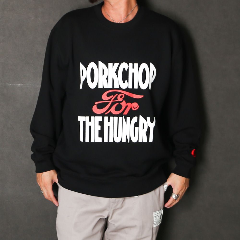 HUNGRY SWEAT - BLACK / スウェット