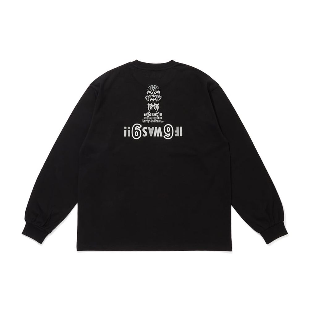 " HIDEANDSEEK × Toru Nishiura " / The H&S L/S Tee - BLK / Tシャツ / H30th-091426