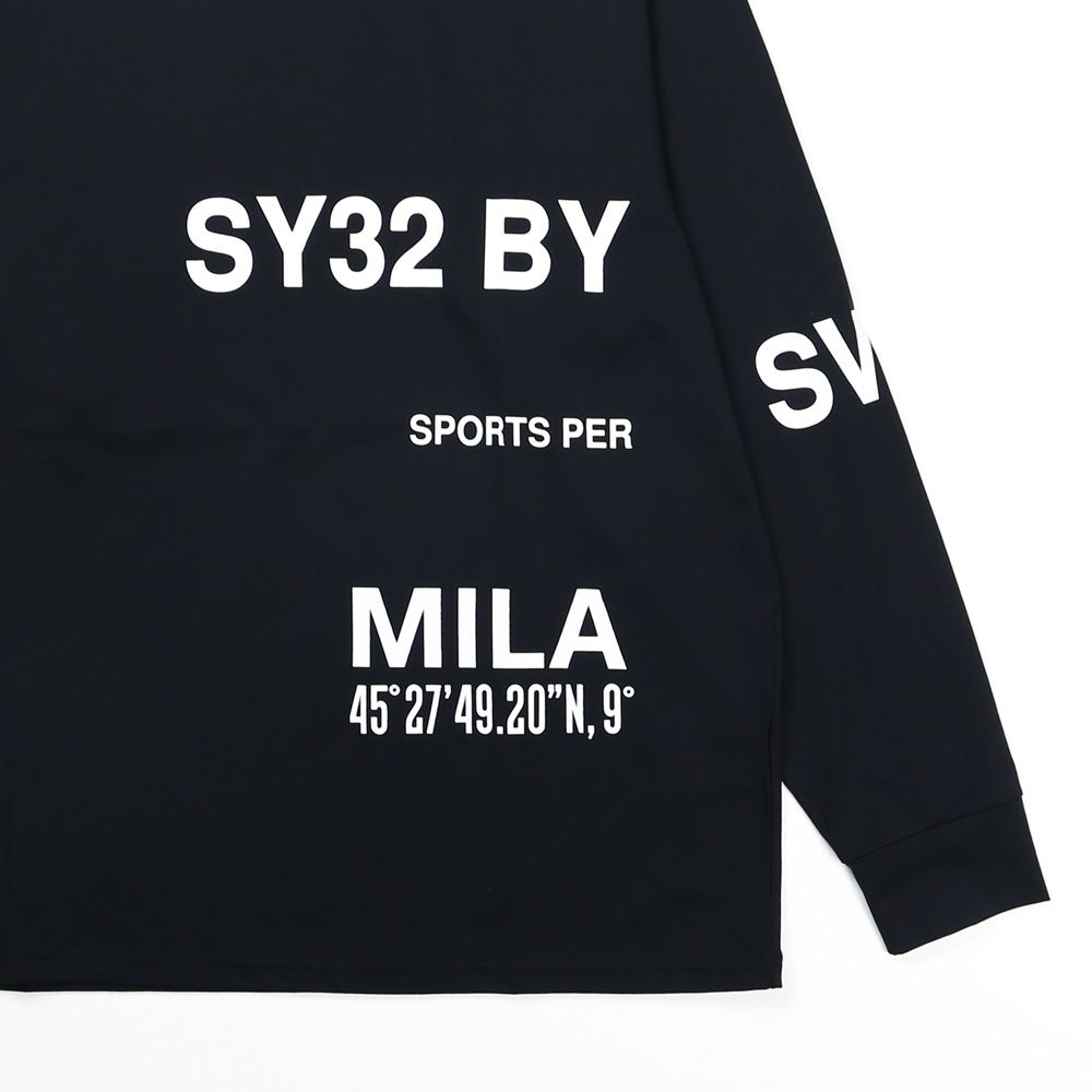 【ラスト1点-サイズS】 SEPARATE GRAPHIC L/S TEE - BLACK / グラフィックTシャツ / 14538
