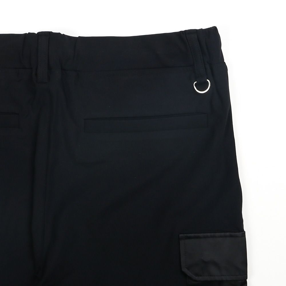 DARRELL CARGO SHORTS - BLACK / カーゴ ショートパンツ / RC40-HP-005