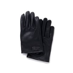 LEATHER GLOVE - BLACK / レザーグローブ / 24'RA-0417