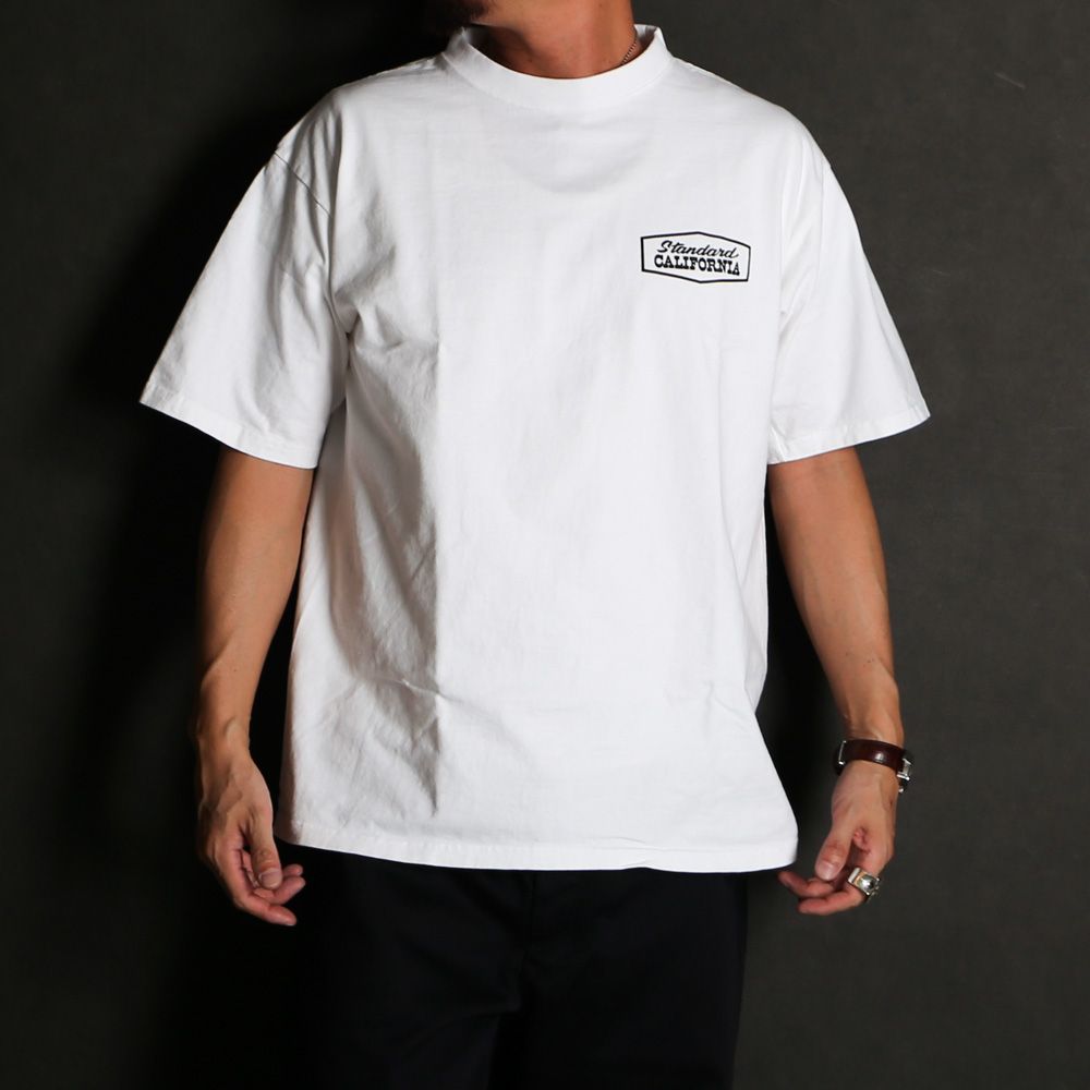 SD Heavyweight Stadium Logo T - White / Tシャツ / TSOAE100