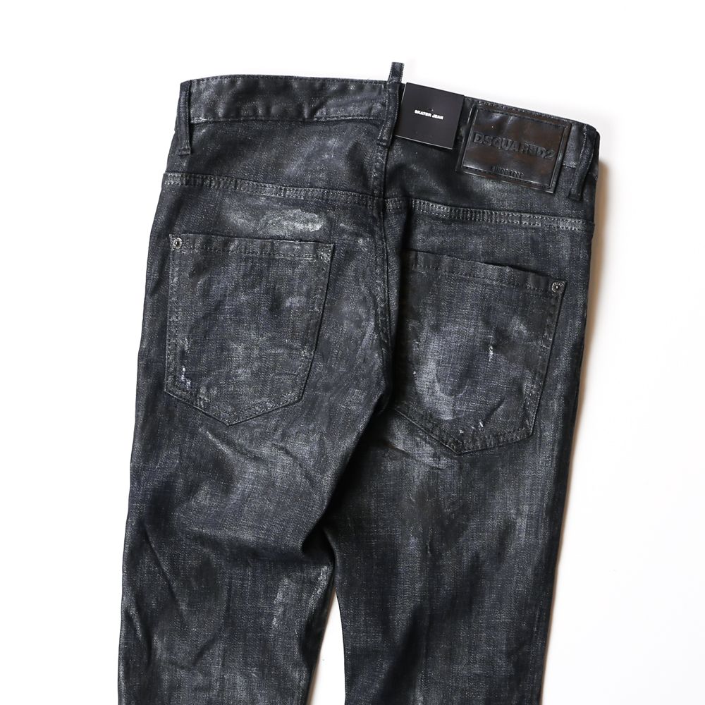 DSQUARED2セール【美品 レア】DSQUARED2 SKATER JEAN スケーター 42 黒