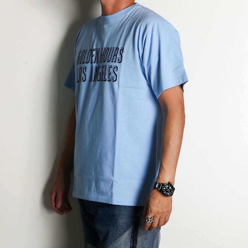 【ラスト1点-サイズM】 SD Golden Hours LA T - Blue / Tシャツ / TSOAM100