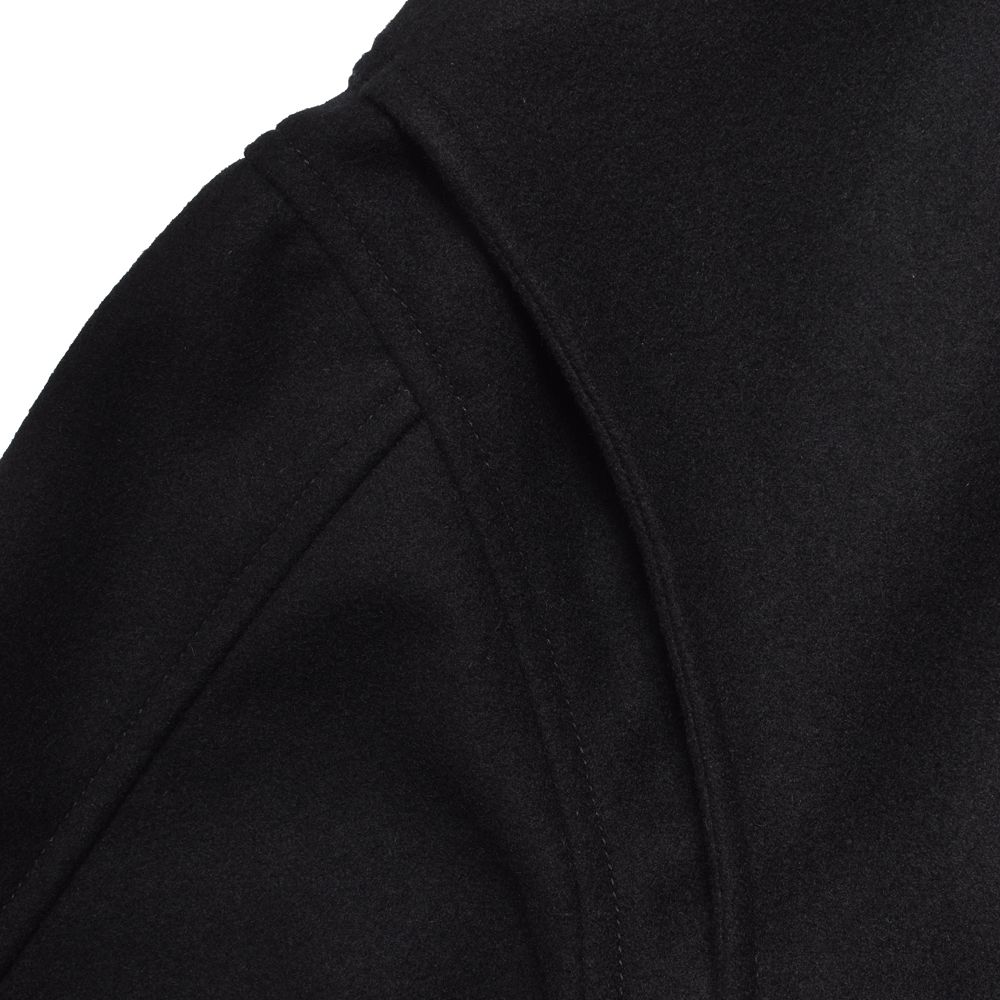 Wool Light Melton Flying JKT - BLK / 2510-9001