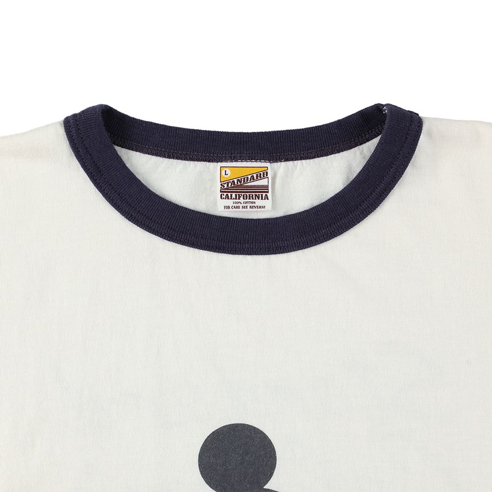 Disney / SD Ringer T - White × Navy / Tシャツ / TSOSJ110
