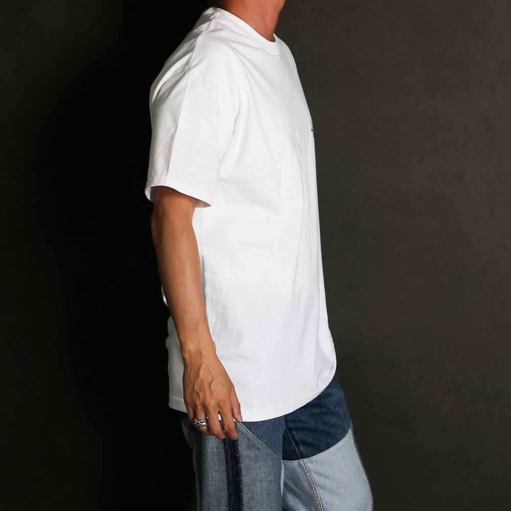 PCP LOGO TEE - WHITE / ショートスリーブTシャツ