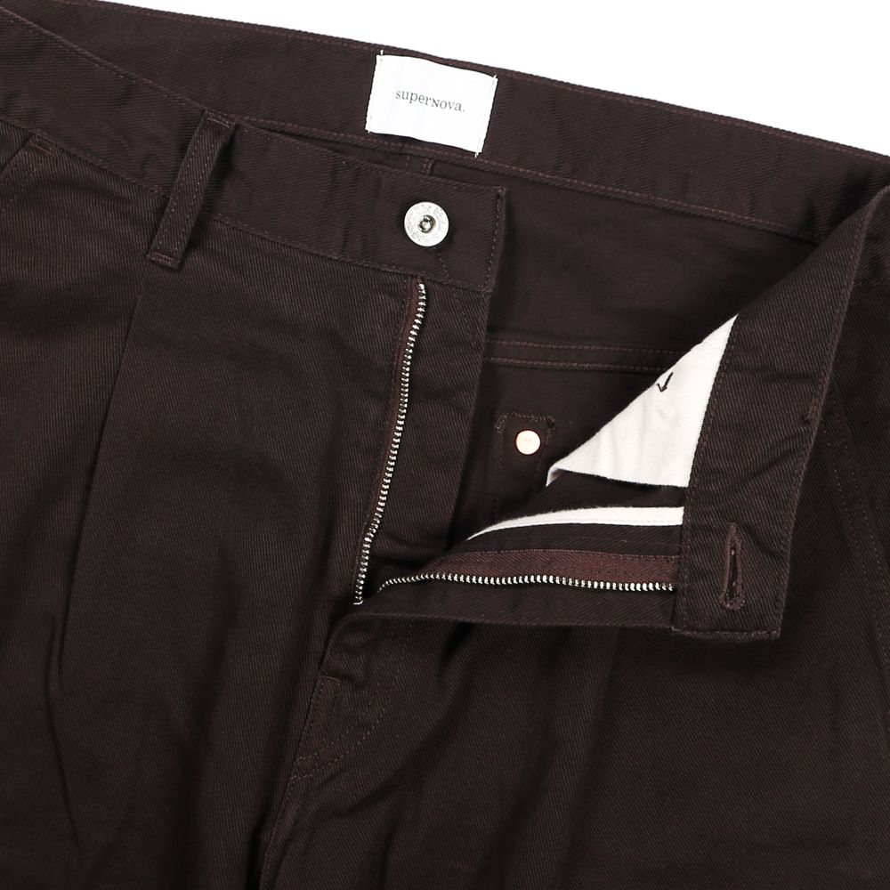Katsuragi wide jeans / ワイドデニム - コットンドリルツイル / SNJ-39B