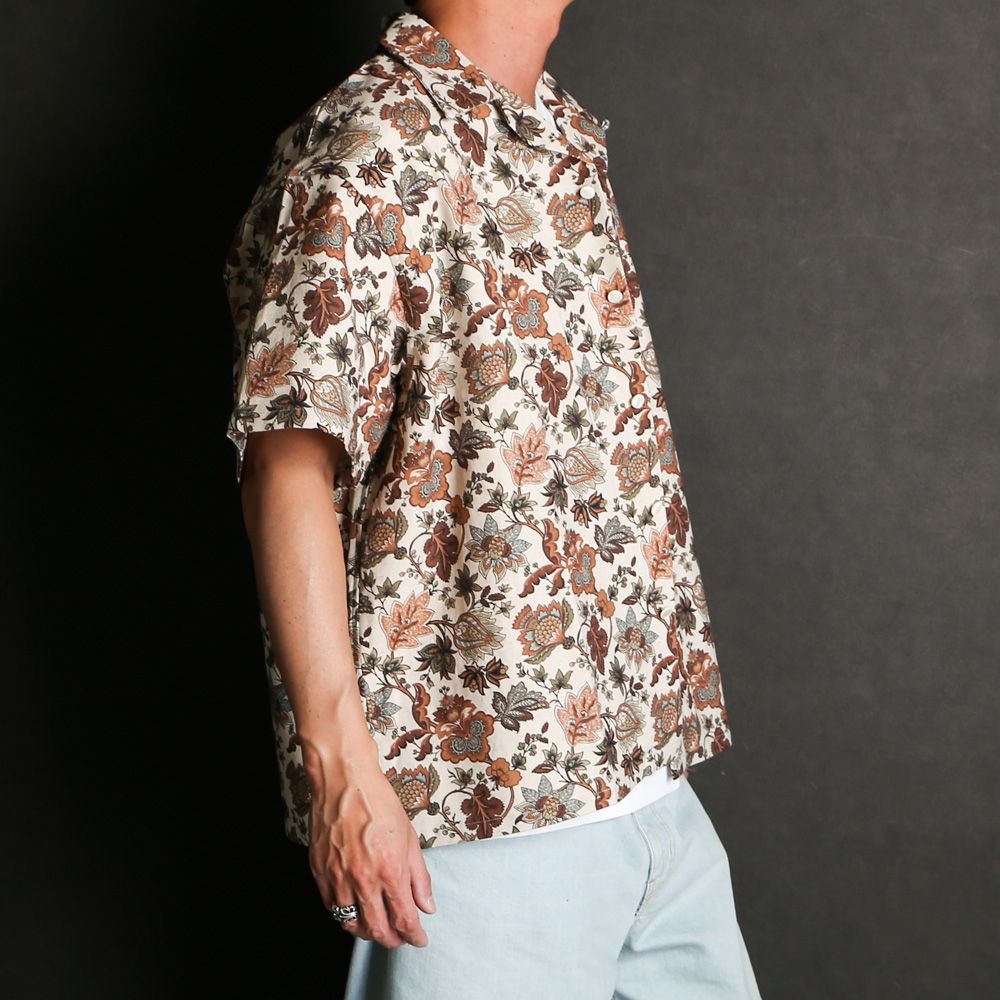 Aloha shirt - Flower print / アロハシャツ - フラワー プリント / SN-561