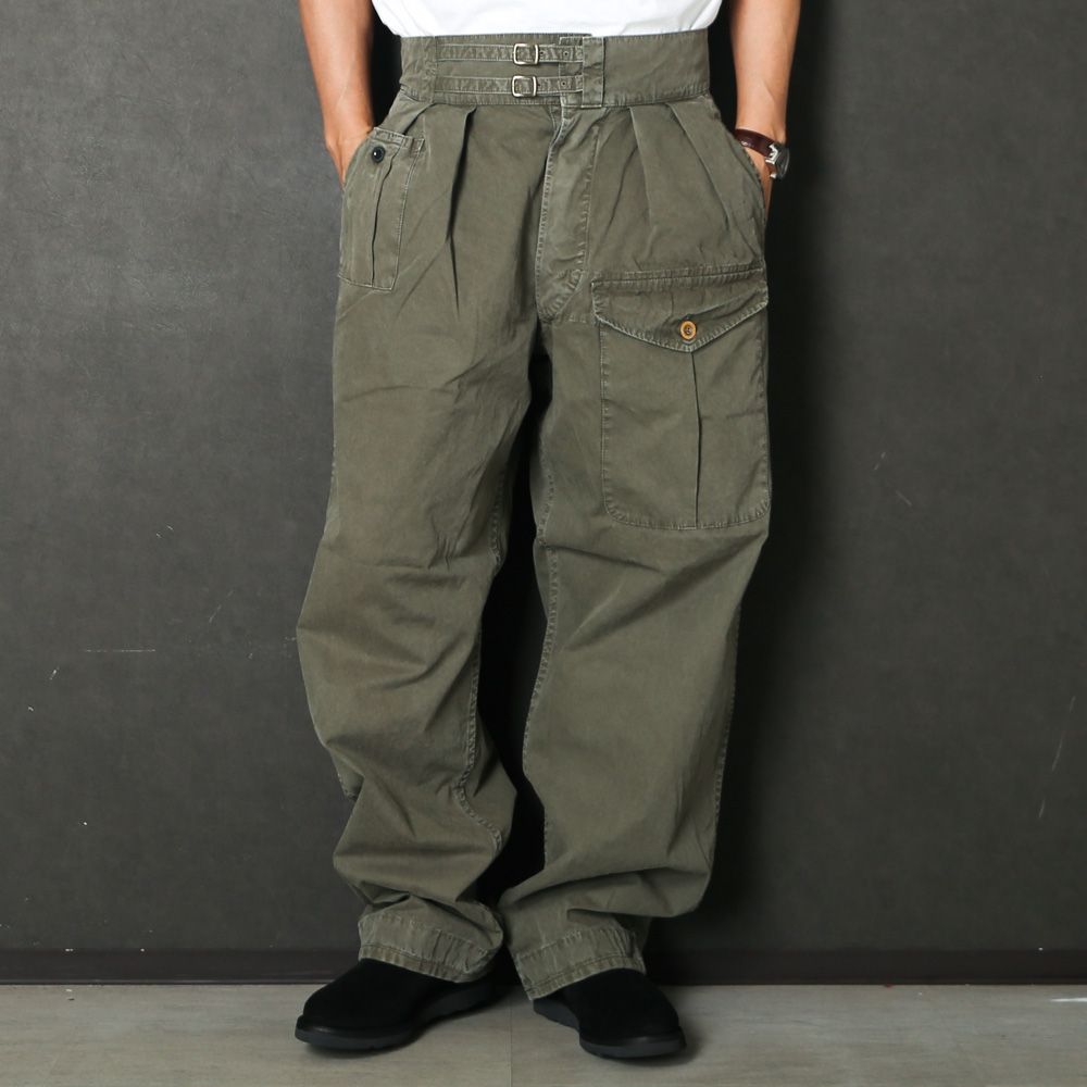 GURKHA TROUSERS - KHA / 2026AW-PT4-YT