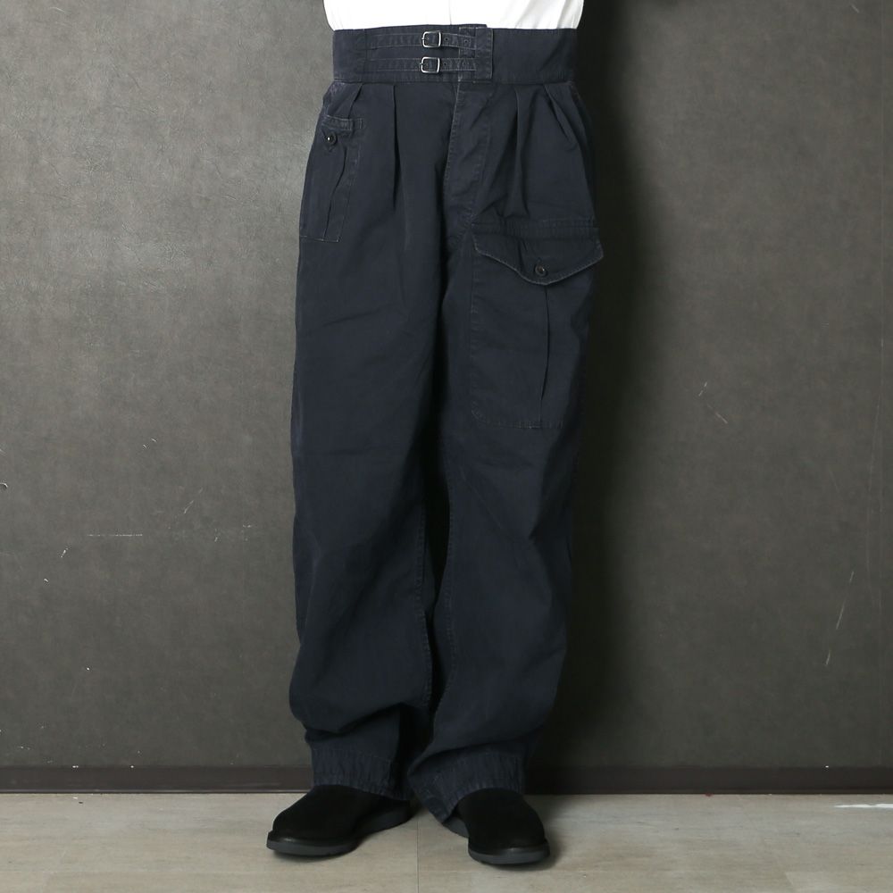 GURKHA TROUSERS - BLK / 2026AW-PT4-YT