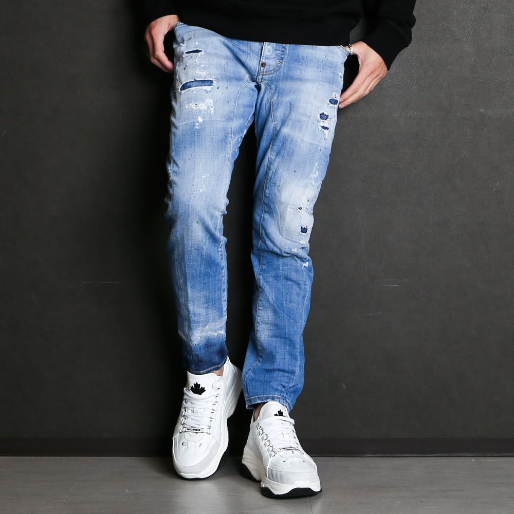 DSQUARED2 - 【ラスト1点-サイズ42】 Tidy Biker Jean / タイディ ...