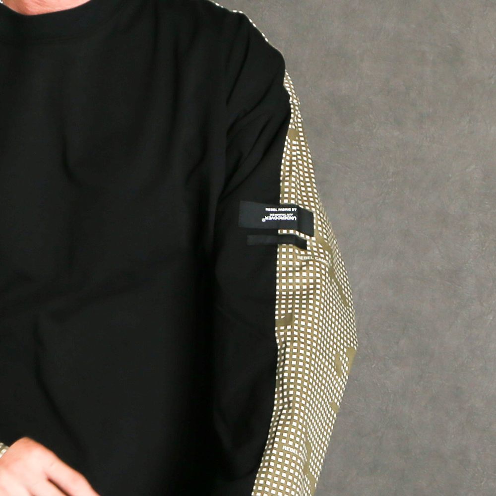 LONG SLEEVE T-SHIRT / REBEL FABRIC by UNDERCOVER / 2212-CS13-018 peg