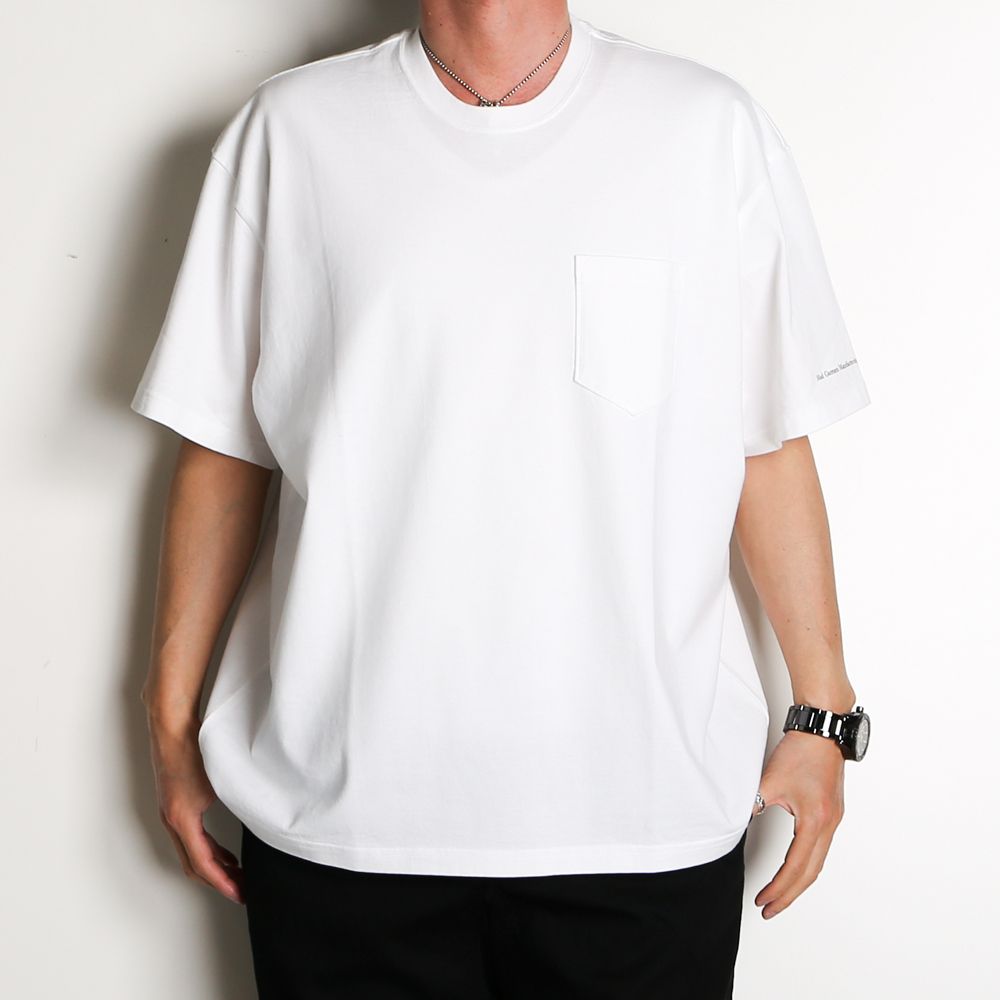 BIG SILHOUETTE POCKET TEE / ビッグシルエット ポケットTシャツ / 21'RT-0404B