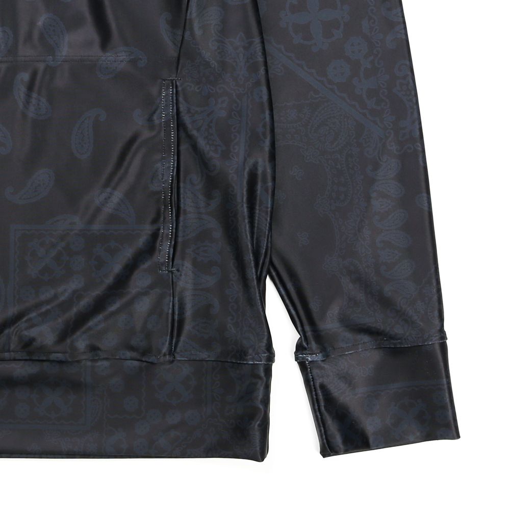 BANDANA RUSH loose hoodie / バンダナ柄ラッシュルーズパーカー / RC19-C-003