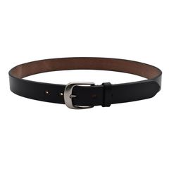 Bridle Leather Officer Belt - BLK / LBT-019