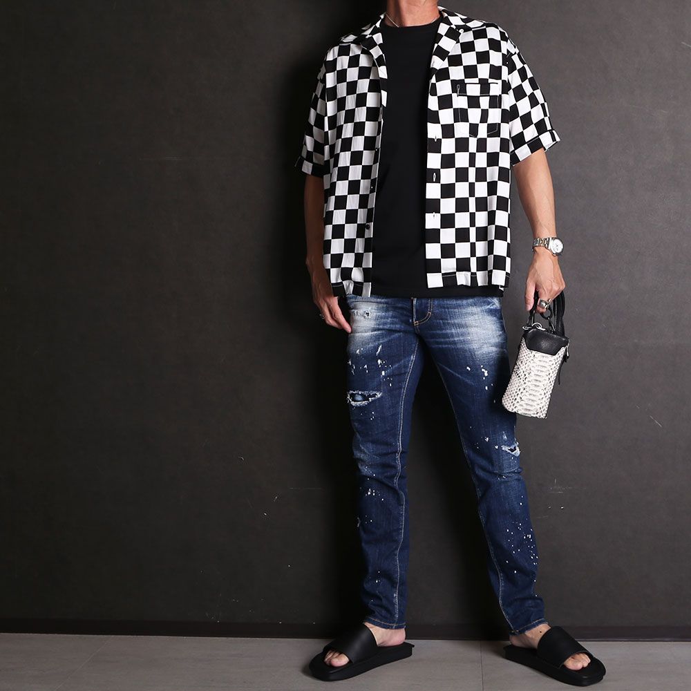 【MINEDENIM】【RESOUND CLOTHING】【DSQUARED2】【Y-3】コーディネート