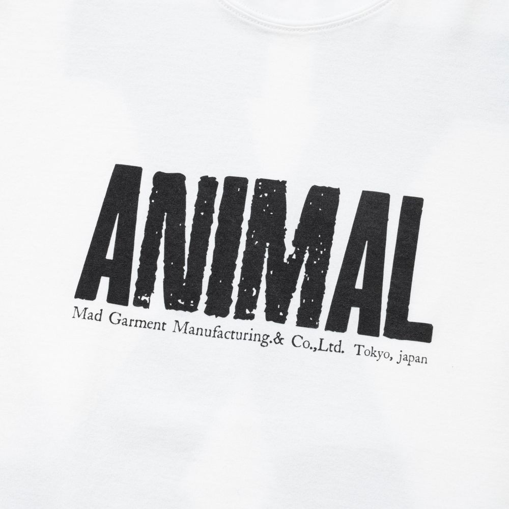 ANIMAL X TEE - WHITE / Tシャツ / 24'SPT-0701