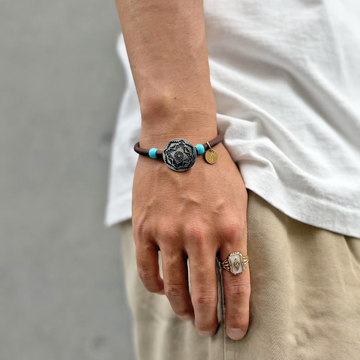 Button Works / SD Concho Gum - Dark Brown/ コンチョゴム / OTAKH050