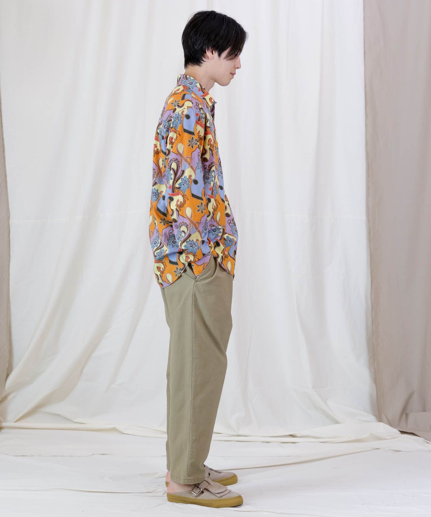 ROMANTIC-TONIGHT L/S SH / グラフィック シャツ / 379104