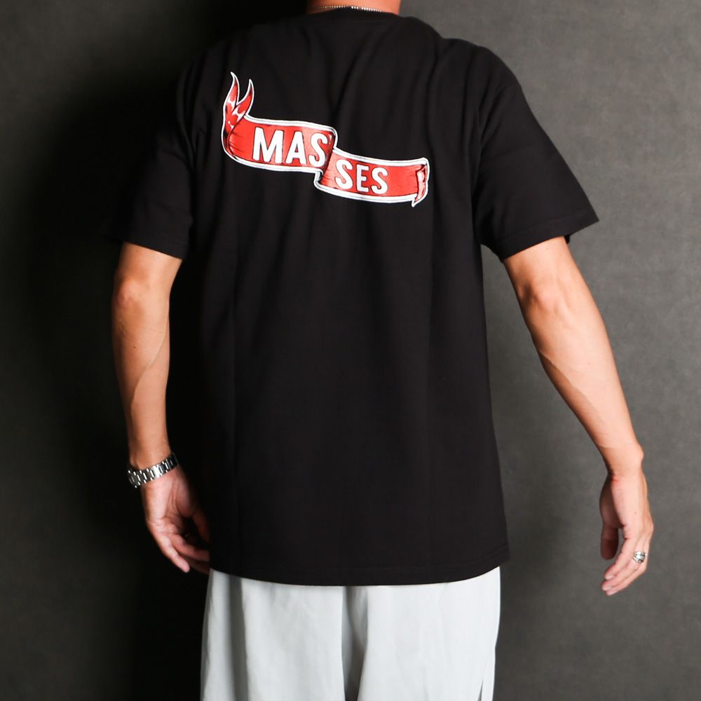 M&M - エムアンドエム ラグラン Tシャツ BK マシス