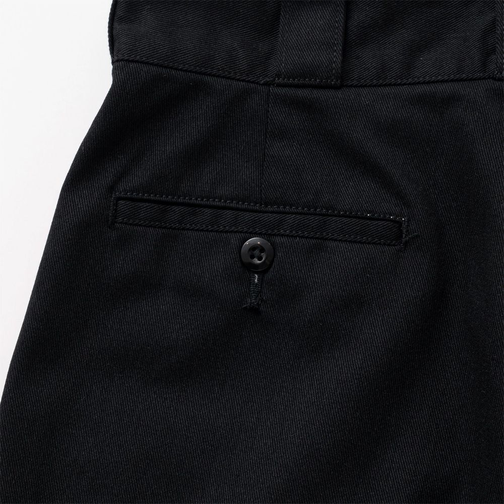 T/C WORK SHORTS - BLACK / ワークショーツ / 26'RP-0408