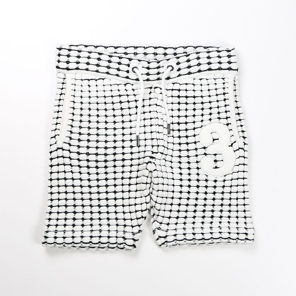 BIG WAFFLE "3" KNIT SHORTS / ビッグワッフル ハーフパンツ / USB-21029