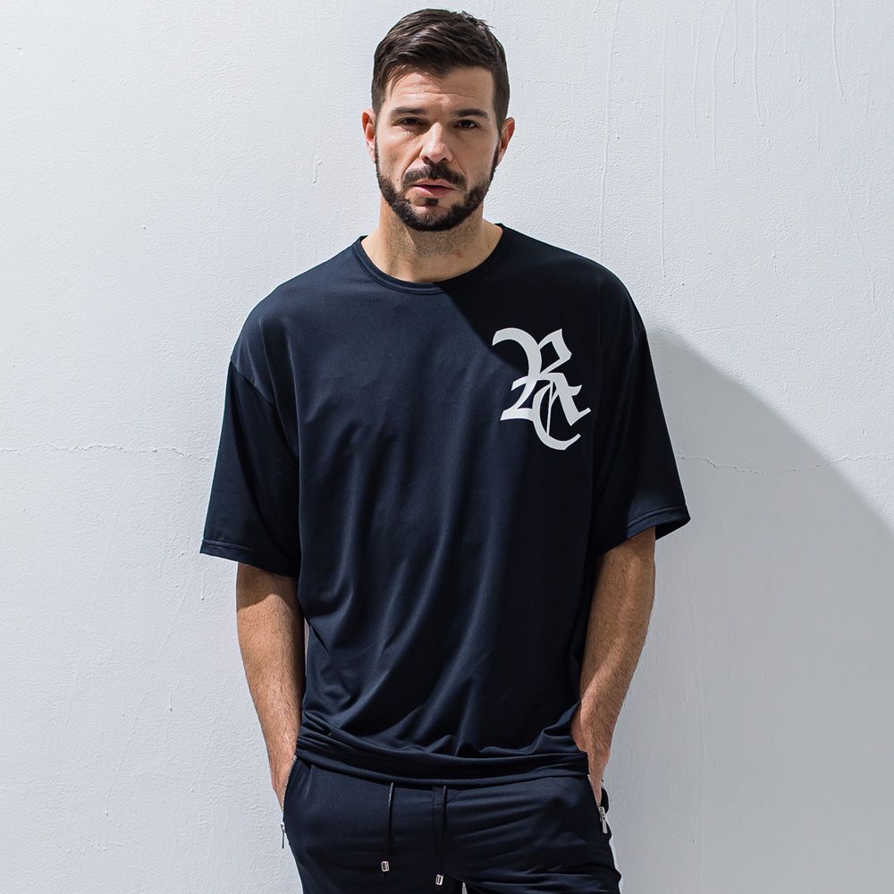 RC ROGO MESHLOOSE TEE / ドロップショルダー メッシュTシャツ / RC28-T-004