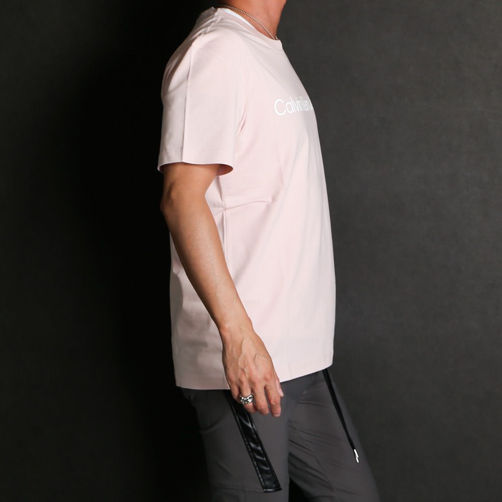【ラスト1点-サイズXL】 A- SS REG INSTIT LOGO TEE - SEPIA ROSE / Tシャツ / J321612