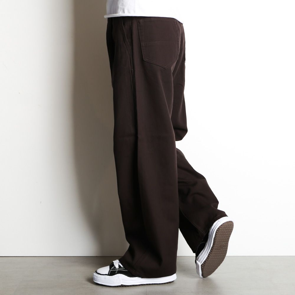 Katsuragi wide jeans / ワイドデニム - コットンドリルツイル / SNJ-39B