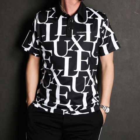 LUXE PATTERN POLO SHIRTS / ポロシャツ / LAH-23008