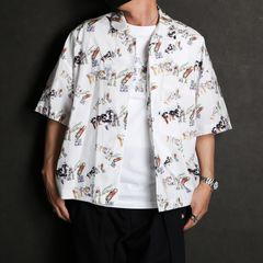 EYƎ GRAPHIC BIG SHORT SLEEVE SHIRT / シャツ / ABH-SH-U02