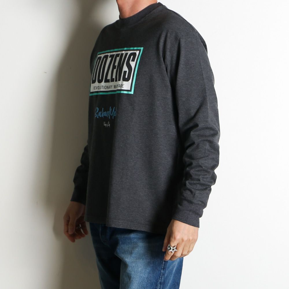 FRAME DOZENS L/S TEE - CHARCOAL / ロングスリーブ Tシャツ / 26'RTC-0302